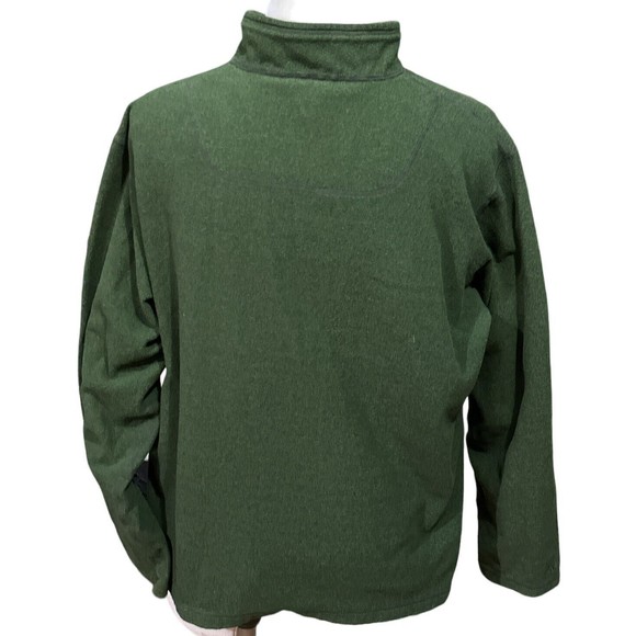 KOPPEN 1/4 Zip‎ Green LS Pullover Women’s Large EUC - Picture 2 of 4